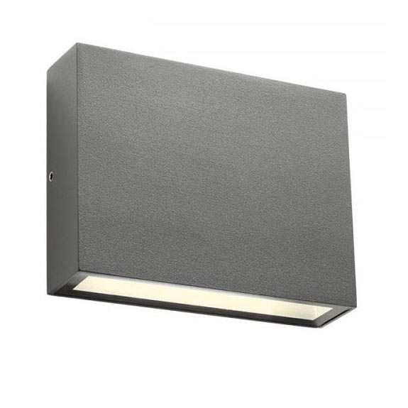 Redo 90376 - LED Outdoor wall light KAMAL LED/4,4W/230V 3000K IP54 grey