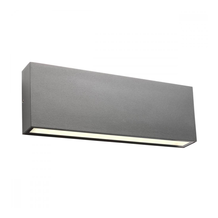Redo 90388 - Outdoor LED wall light KAMAL LED/15W/230V 3000K IP54 grey