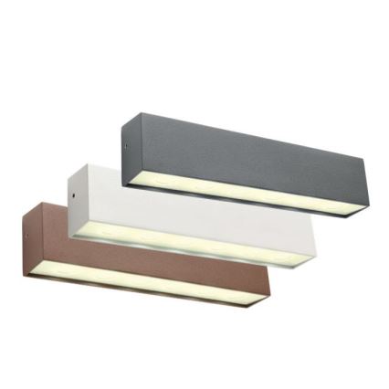 Redo 90393 - LED Outdoor wall light OMNIA LED/12W/230V 3000K IP54 white
