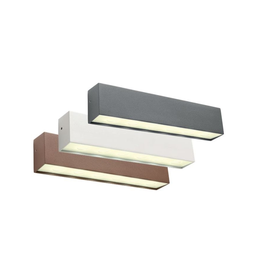 Redo 90393 - LED Outdoor wall light OMNIA LED/12W/230V 3000K IP54 white