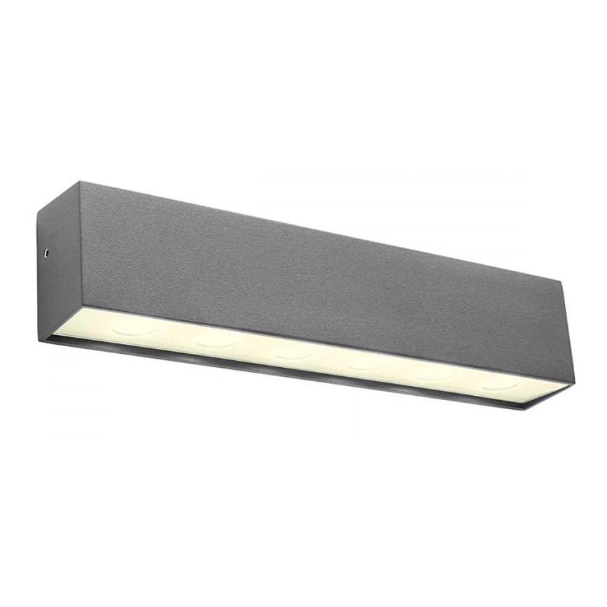 Redo 90394 - LED Outdoor wall light OMNIA LED/12W/230V 3000K IP54 grey