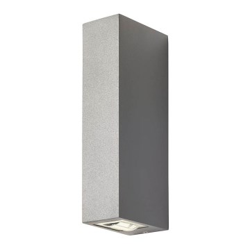 Redo 90421 - LED Outdoor wall light ACE 2xLED/5,84W/230V 3000K IP54 grey