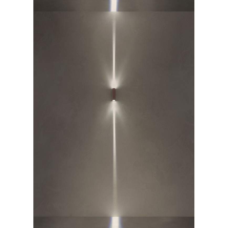 Redo 90424 - LED Outdoor wall light ACE LED/5,84W/230V 4000K IP54 brown