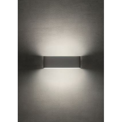 Redo 90452 - LED Outdoor Wall Light KLIPPE LED/24W/230V 3000K IP54 anthracite
