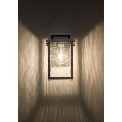 Redo 90462 - Outdoor wall light YARD 1xE27/42W/230V IP44 anthracite