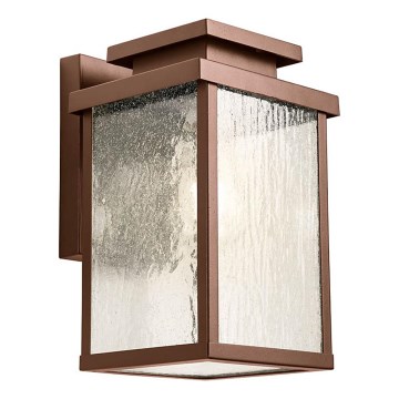 Redo 90463 - Outdoor wall light YARD 1xE27/42W/230V IP44 brown