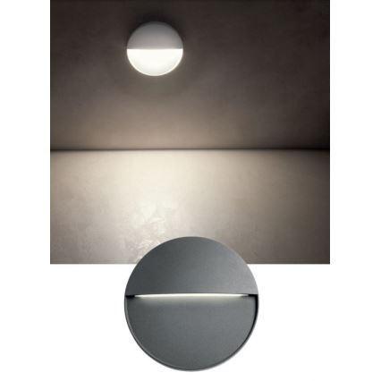 Redo 90473 - LED Outdoor wall light LANDER LED/3W/230V IP54 anthracite