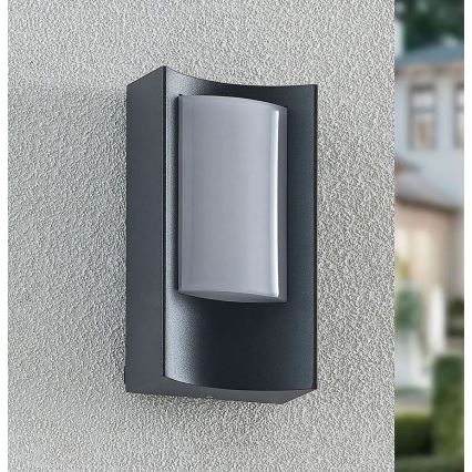 Redo 90483 - LED Outdoor wall light WARP LED/8W/230V 3000K IP44 anthracite