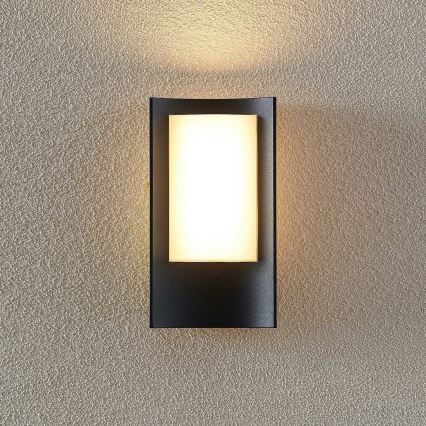 Redo 90483 - LED Outdoor wall light WARP LED/8W/230V 3000K IP44 anthracite