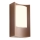 Redo 90484 - LED Outdoor wall light WARP LED/8W/230V 3000K IP44 brown