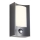 Redo 90486 - LED Outdoor wall light with a sensor WARP LED/8W/230V 3000K IP44 anthracite