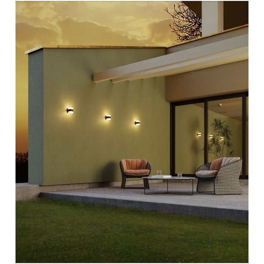 Redo 90492 - LED Outdoor wall light TOK LED/14,8W/230V IP44 anthracite
