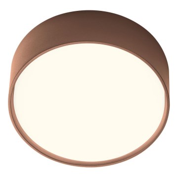 Redo 90496 - LED Outdoor ceiling light URANIA LED/10W/230V d. 16 cm 3000K IP65 brown