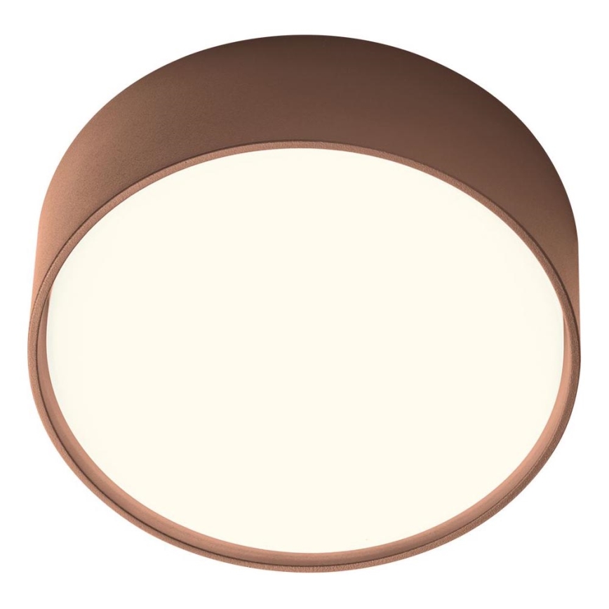 Redo 90496 - LED Outdoor ceiling light URANIA LED/10W/230V d. 16 cm 3000K IP65 brown
