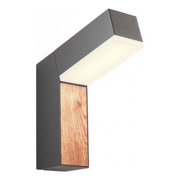 Redo 90510 - LED Outdoor wall light WOODY LED/10W/230V IP54 anthracite
