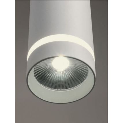 Redo 90513 - LED Outdoor pendant light KLOU LED/9W/230V IP54 white