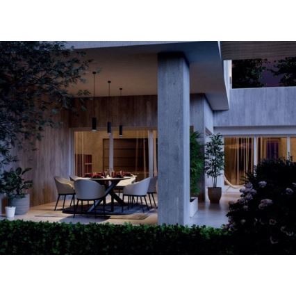 Redo 90514 - LED Outdoor pendant light KLOU LED/9W/230V IP54 anthracite