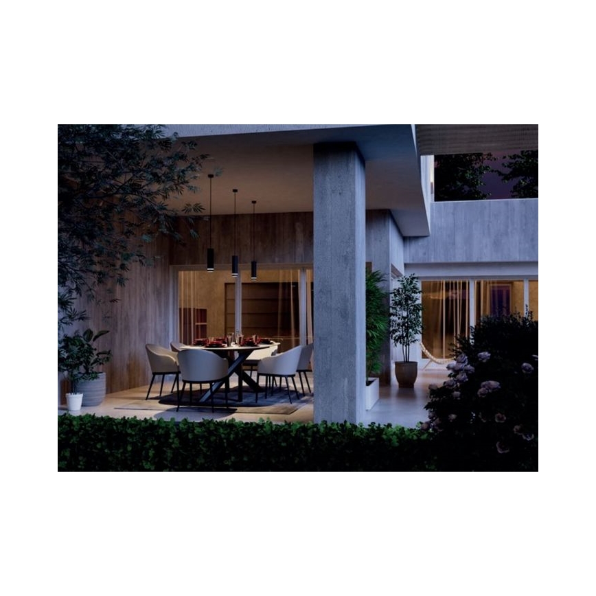 Redo 90514 - LED Outdoor pendant light KLOU LED/9W/230V IP54 anthracite