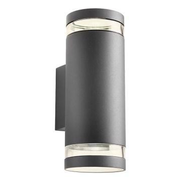 Redo 90518 - Outdoor wall light CARGO 2xGU10/28W/230V IP54 anthracite