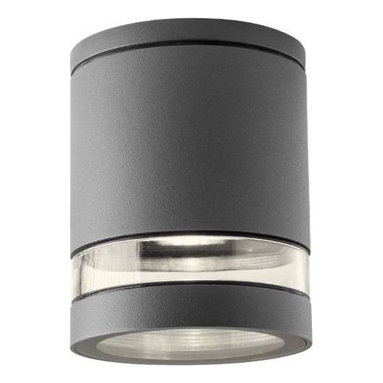 Redo 90519 - Outdoor ceiling light CARGO 1xGU10/28W/230V IP54 anthracite