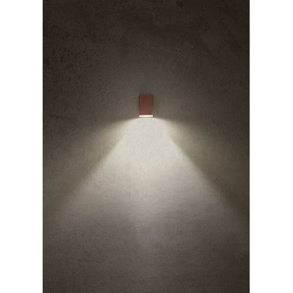 Redo 90528 - BRIO LED Outdoor Wall Light LED/6W/230V 3000K IP54 Brown