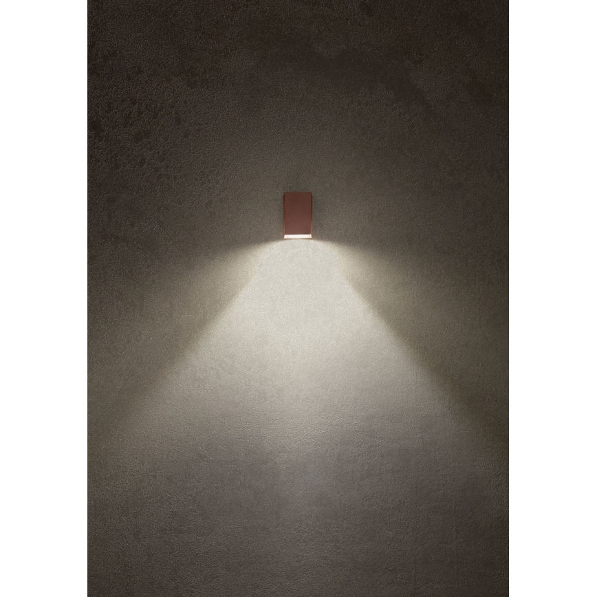 Redo 90528 - BRIO LED Outdoor Wall Light LED/6W/230V 3000K IP54 Brown