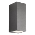 Redo 90530 - LED Outdoor wall light BRIO LED/10W/230V 3000K IP54 anthracite