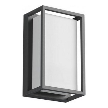 Redo 90533 - LED Outdoor wall light QUADRIS LED/12W/230V IP54 anthracite