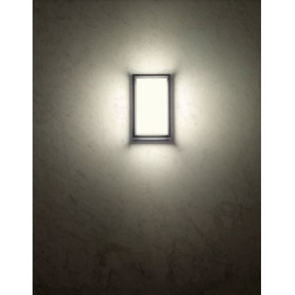 Redo 90533 - LED Outdoor wall light QUADRIS LED/12W/230V IP54 anthracite