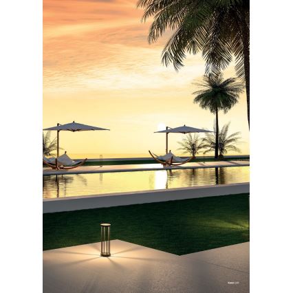 Redo 90577 - KALEN Outdoor LED Lamp LED/8W/230V 3000K 20 cm IP65 Anthracite