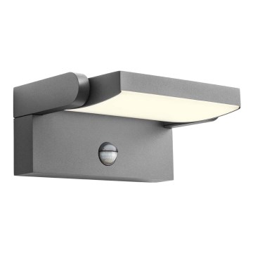 Redo 90587 - FLIP LED Outdoor Wall Light with Sensor LED/20W/230V 3000K CRI 90 IP54 Anthracite