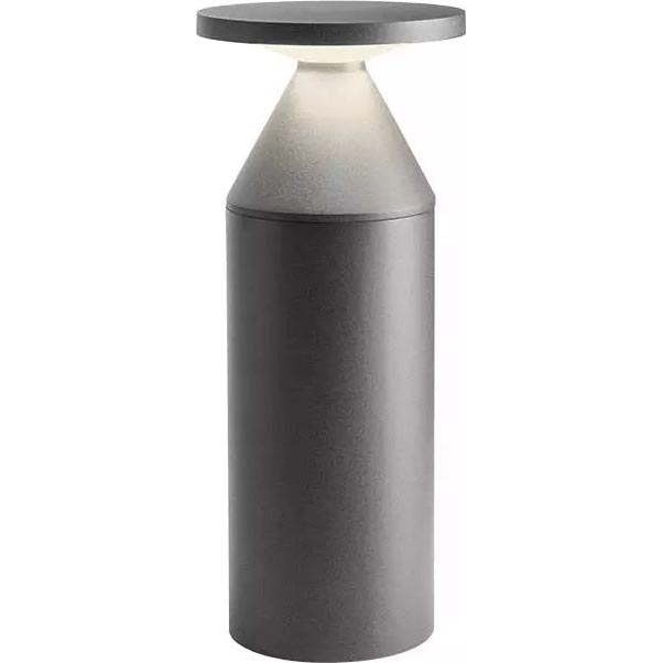 Redo 90589 - BIRO LED Outdoor Light, 12W, 230V, 3000K, 30 cm, CRI 90, IP65, Anthracite