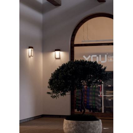 Redo 90603 - LED Outdoor Wall Light STAND LED/20W/230V 3000K CRI 90 IP65 Anthracite