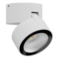 Redo 90626 - LED SHAFT Outdoor Spotlight / 13W / 230V / 3000K / Ø 9 cm / IP65 / White