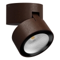 Redo 90628 - SHAFT LED Outdoor Spot Light LED/13W/230V 3000K, Ø 9 cm, IP65, Brown