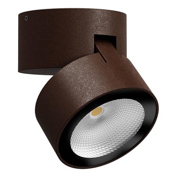 Redo 90628 - SHAFT LED Outdoor Spot Light LED/13W/230V 3000K, Ø 9 cm, IP65, Brown