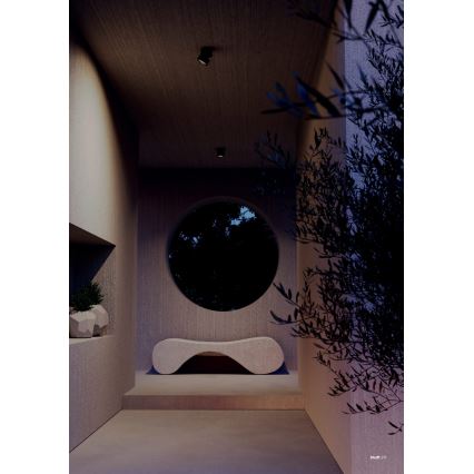 Redo 90628 - SHAFT LED Outdoor Spot Light LED/13W/230V 3000K, Ø 9 cm, IP65, Brown