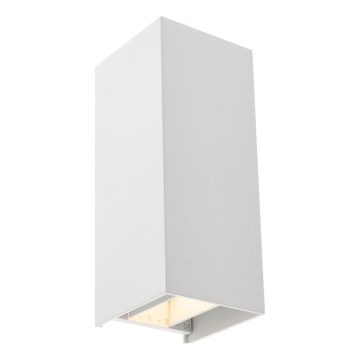 Redo 90635 - LED Outdoor wall light SONNY 2xLED/5W/230V 2200/3000/4000K IP54 white