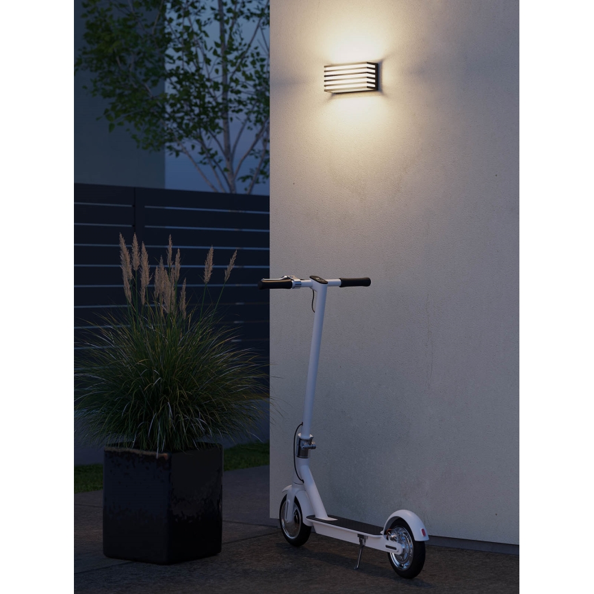 Redo 90639 - LED Outdoor wall light BLAZE LED/12W/230V 3000K IP54 anthracite