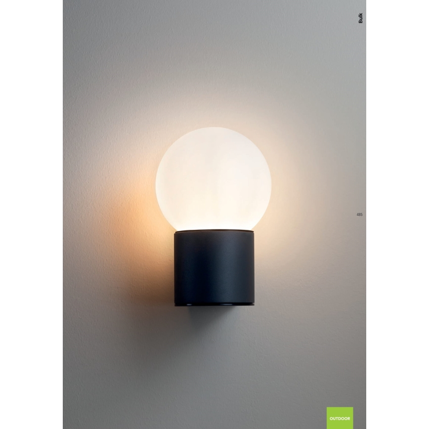 Redo 90640 - Outdoor wall light BULK 1xE27/28W/230V IP44 anthracite
