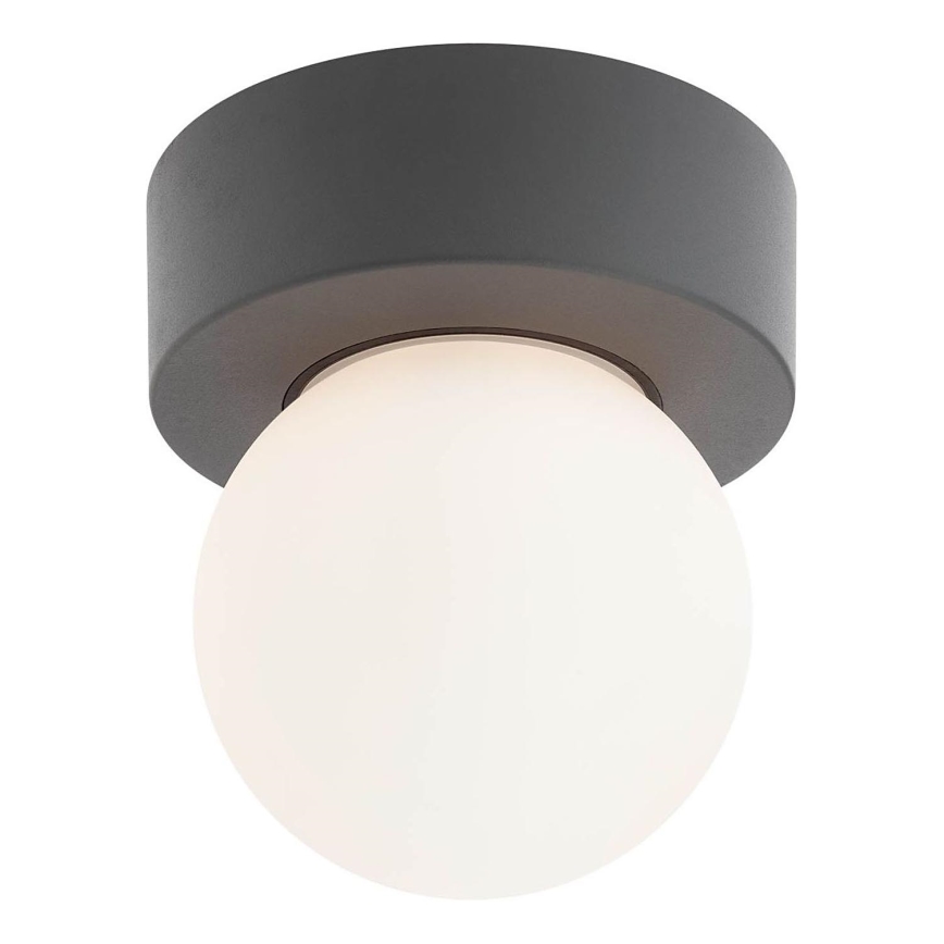 Redo 90641 - Outdoor ceiling light BULK 1xE27/28W/230V IP44 anthracite