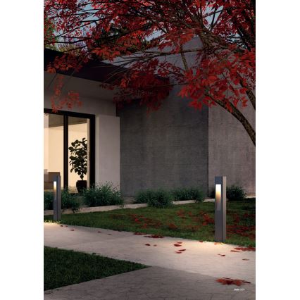 Redo 90672 - Outdoor lamp SOLO 1xGU10/35W/230V 70 cm IP65 anthracite