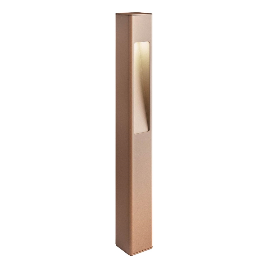 Redo 90673 - SOLO Outdoor Lamp 1x GU10/35W/230V, 70 cm, IP65, Brown