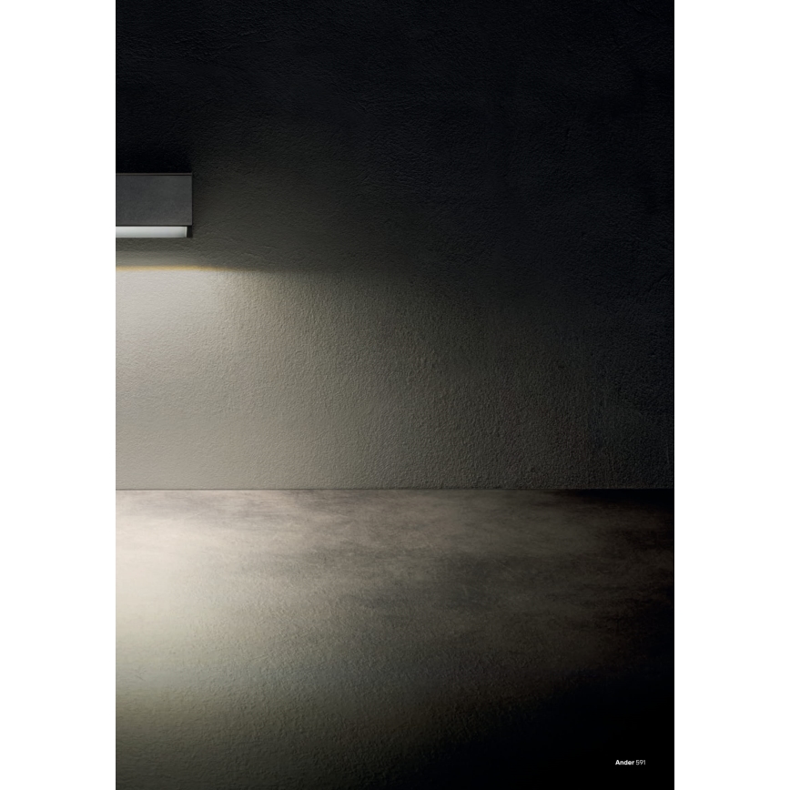 Redo 90680 - ANDER LED Outdoor Orientation Light 4W/230V 3000K IP65 Anthracite