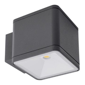 Redo 9069 - BETA LED Outdoor Wall Light, 6W, 230V, 3000K, IP54, Anthracite