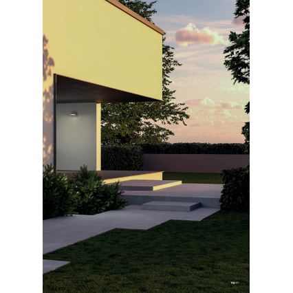 Redo 90716 - FLIP LED 40W/230V Outdoor Wall Light 3000/4000/5000K CRI 90 IP54 brown