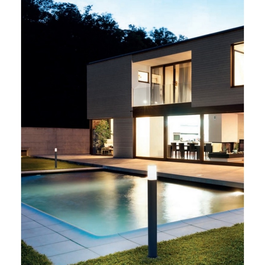 Redo 9076 - Outdoor floor lamp CRAYON 1xE27/42W/230V IP44