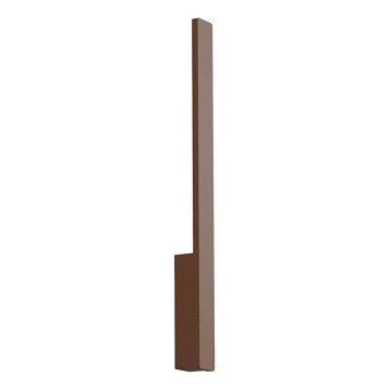 Redo 90871 - REFLEXA LED Outdoor Wall Light, 6W, 230V, 3000K, 62.1 cm, CRI 90, IP54, Brown