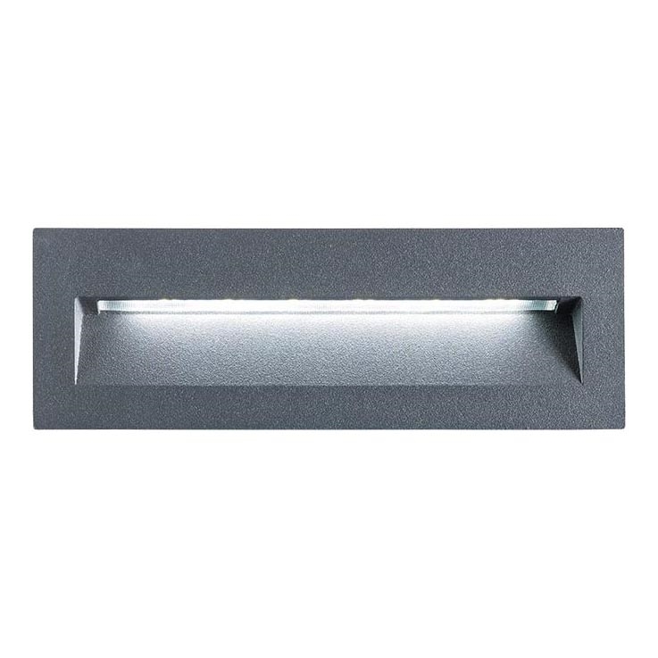 Redo 9092 - LED Outdoor staircase lighting IGOR LED/6W/230V 3000K IP54 anthracite
