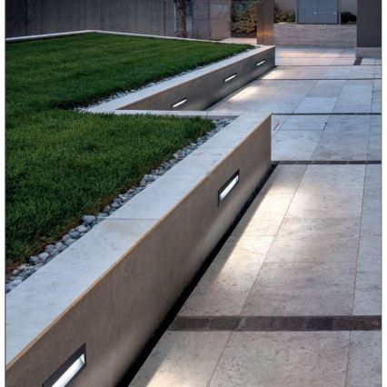Redo 9092 - LED Outdoor staircase lighting IGOR LED/6W/230V 3000K IP54 anthracite